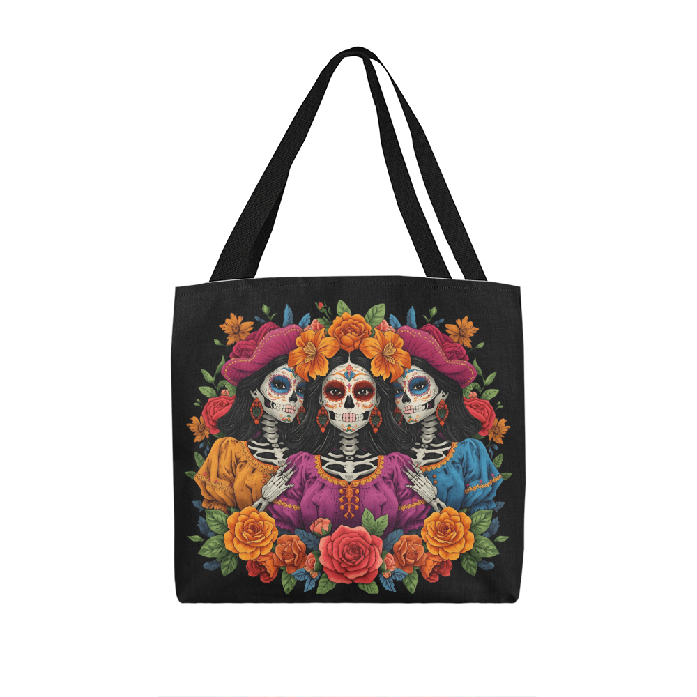 Day of the Dead - Día de los Muertos - Halloween Tote - Candy Bag