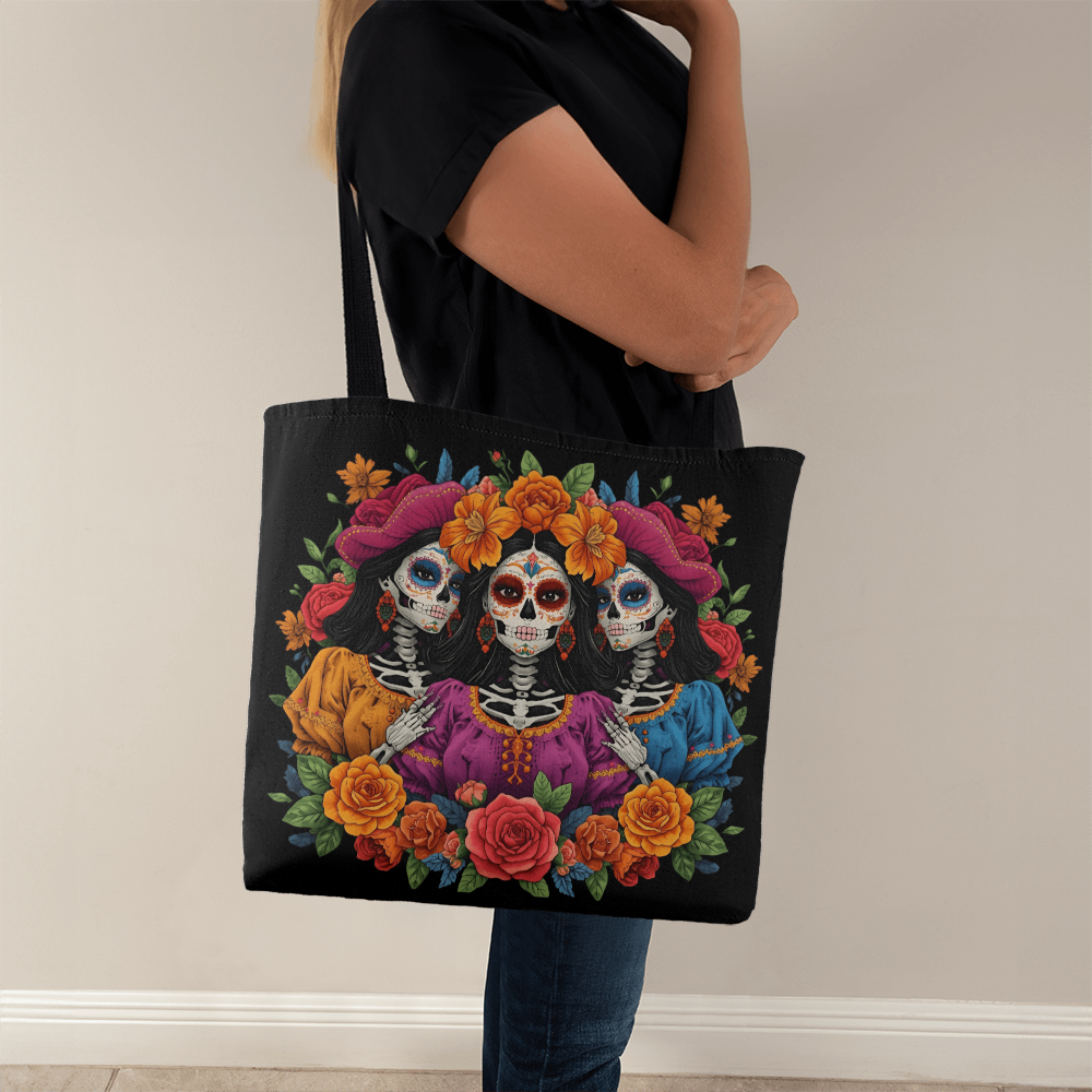 Day of the Dead - Día de los Muertos - Halloween Tote - Candy Bag