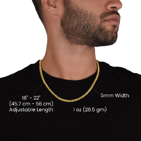 Timeless Link Necklace for Sons