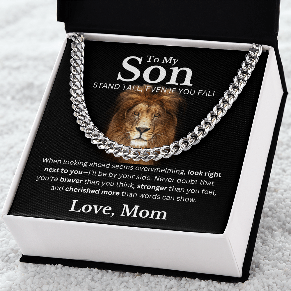Timeless Link Necklace for Sons