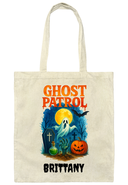 Personalized Halloween Treat-or-Treat Bag | Custom Name Tote