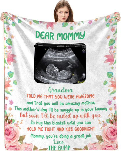Dear Mommy | Fleece Blanket