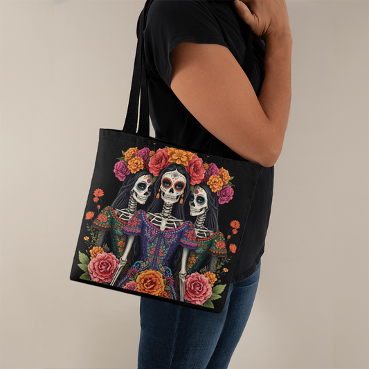 Calavera Sisters of Eternity - Halloween Totes - Candy Bag