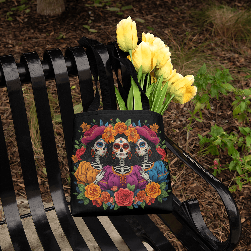 Day of the Dead - Día de los Muertos - Halloween Tote - Candy Bag