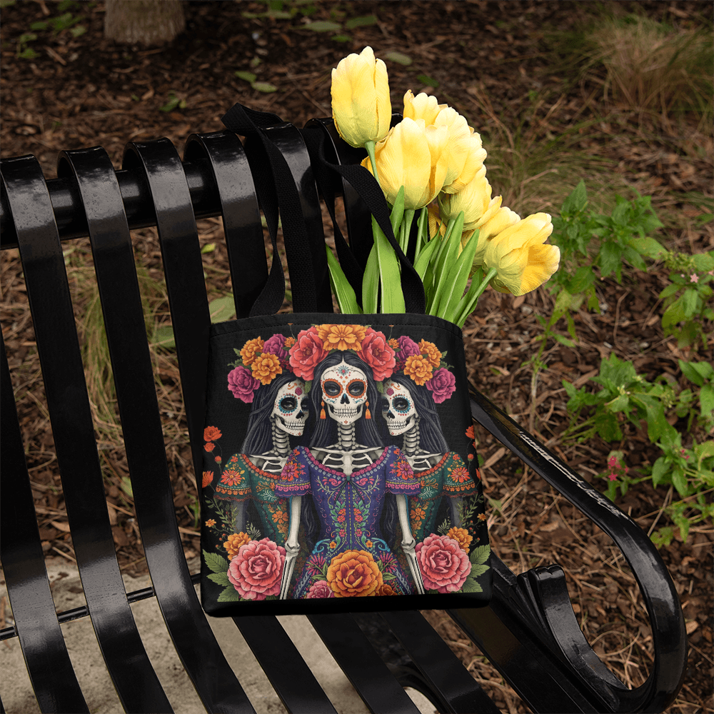 Calavera Sisters of Eternity - Halloween Totes - Candy Bag