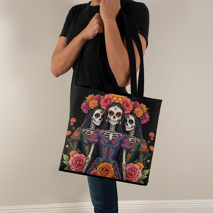 Calavera Sisters of Eternity - Halloween Totes - Candy Bag