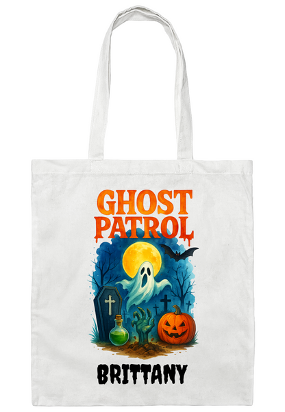 Personalized Halloween Treat-or-Treat Bag | Custom Name Tote