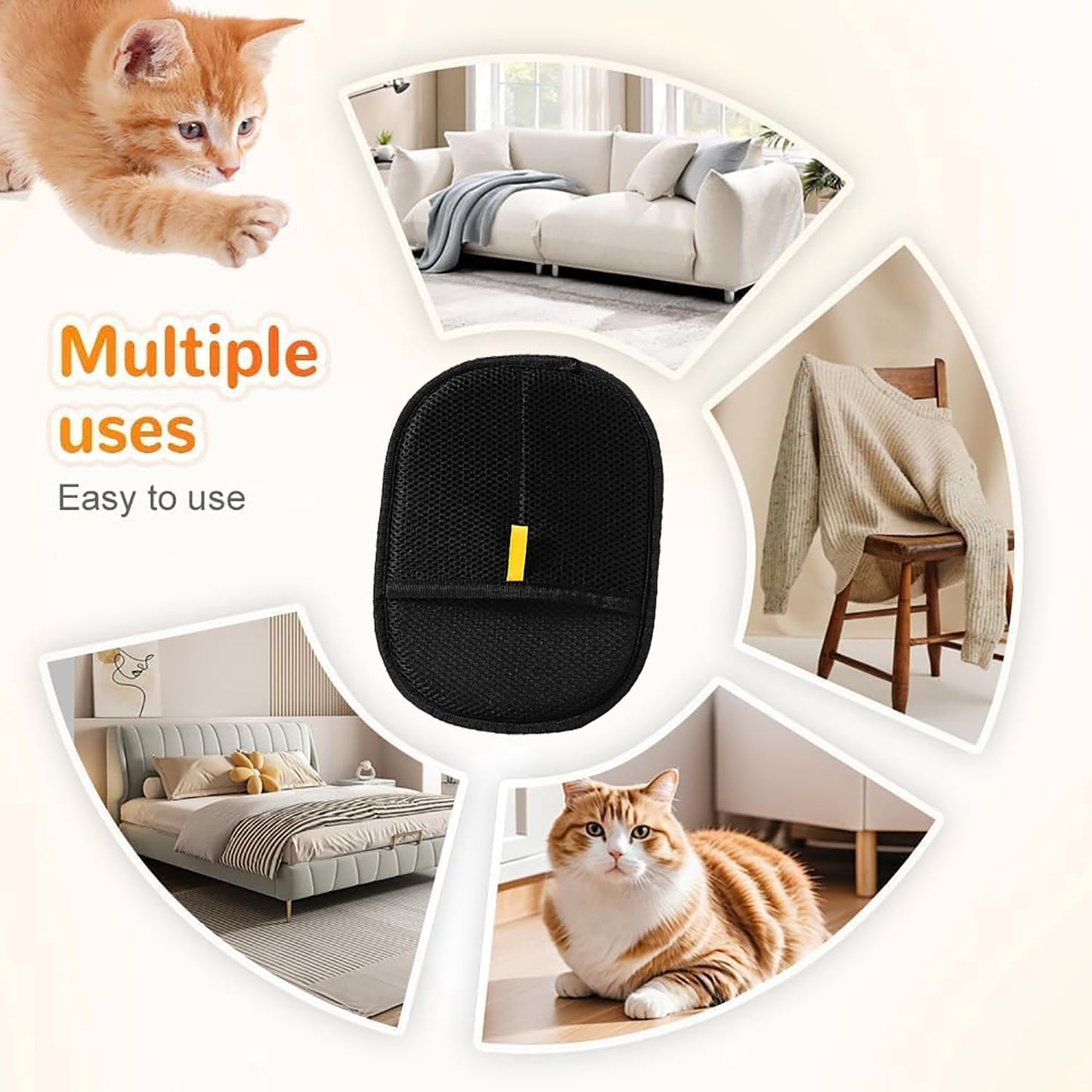 FurBuster Pet Hair Cleaning Glove